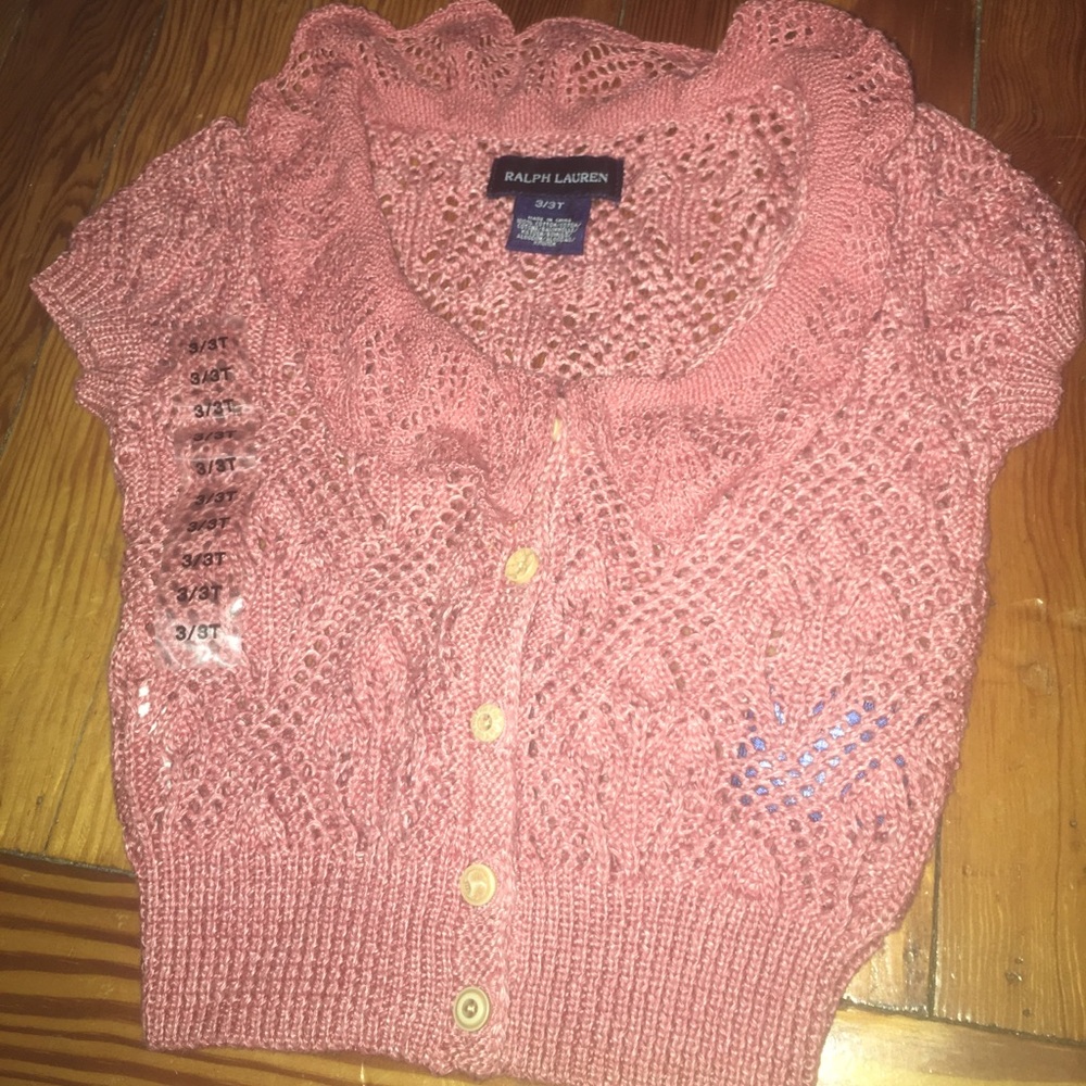 Girls Ralph Lauren Knit Sweater